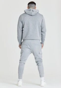 SikSilk Emboss- Hoodie - Grey -About You Winkel 00034f9e1df24b089f29d504b02d8e94