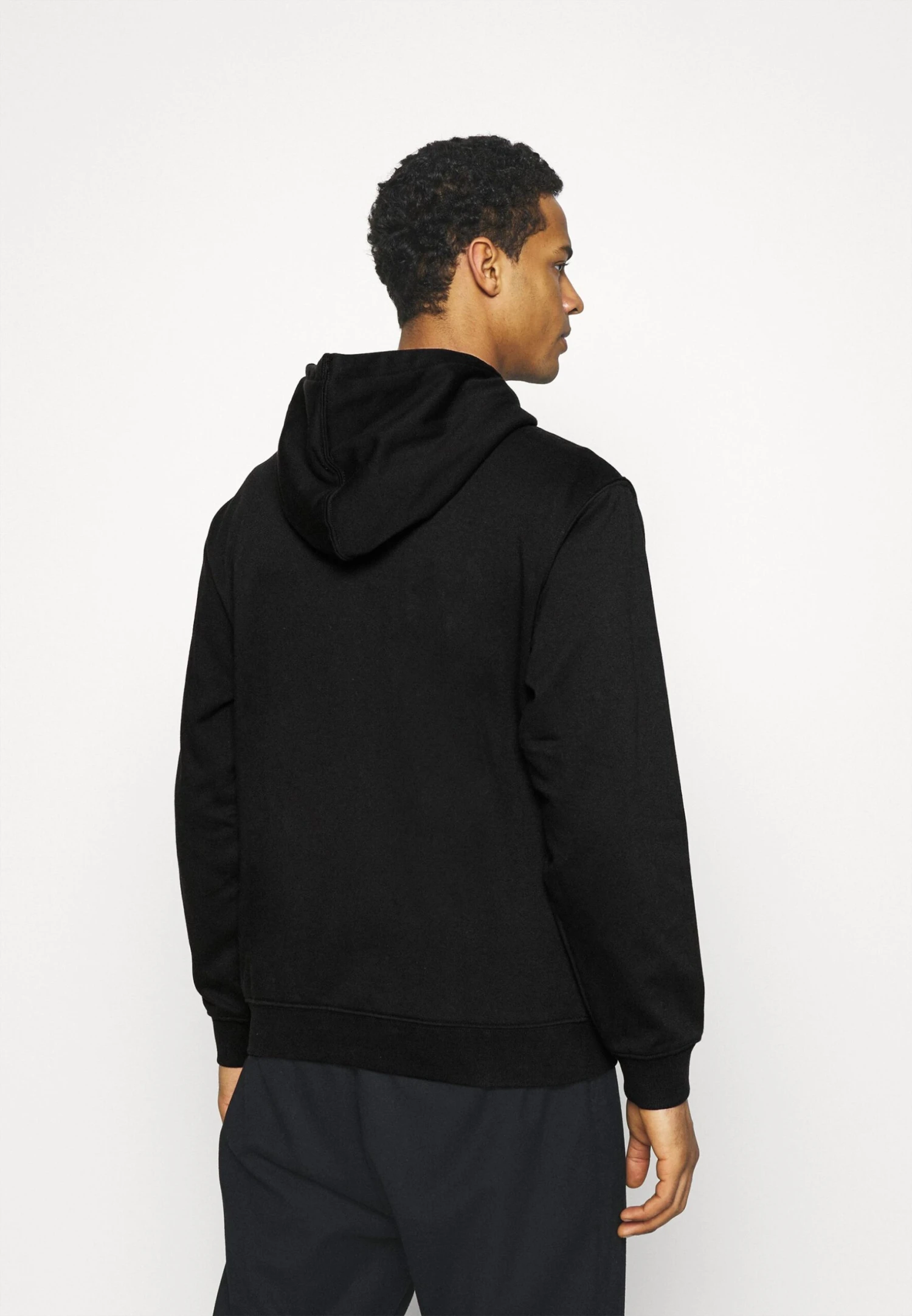 WEEKDAY Standard Zip Hoodie - Sweater Met Rits - Black 5 WEEKDAY Standard Zip Hoodie - Sweater Met Rits - Black - Afbeelding 3