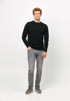 Profuomo Crew Neck - Trui - Black -About You Winkel 00b944fa848a40f6aefd7009b875352b