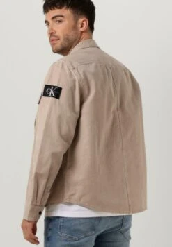 Calvin Klein Mineral Dye Utility - Lichte Jas - Beige -About You Winkel 03022c88130c4bff84c6fda679ed0780