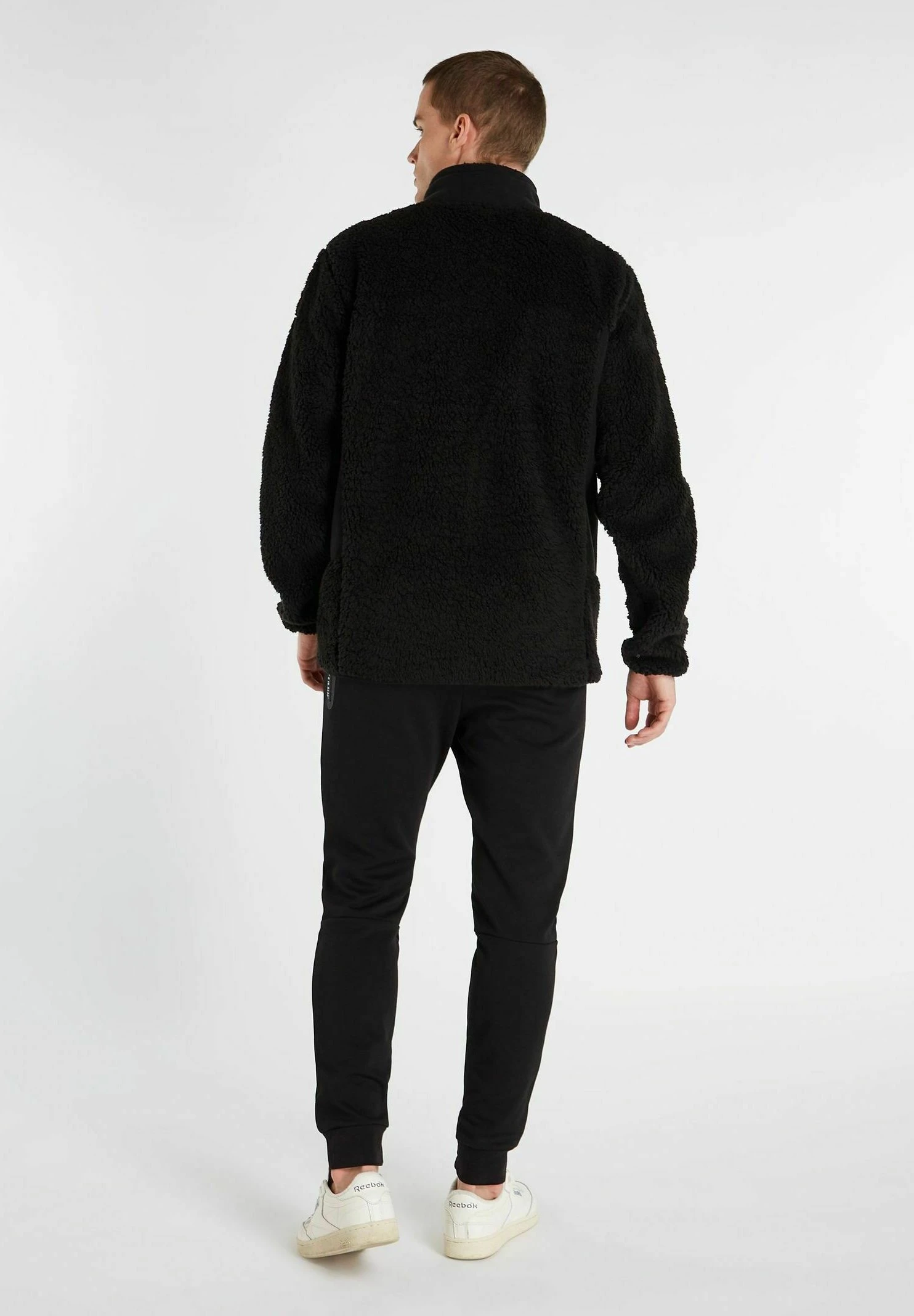 Sweater Met Rits - True Black 6 Sweater Met Rits - True Black - Afbeelding 4