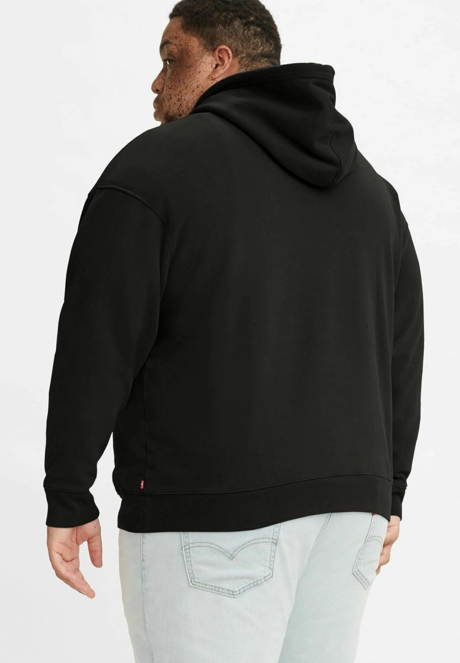 Levi's® Plus Relaxed Graphic Poster - Hoodie - Caviar Black 4 Levi's® Plus Relaxed Graphic Poster - Hoodie - Caviar Black - Afbeelding 2