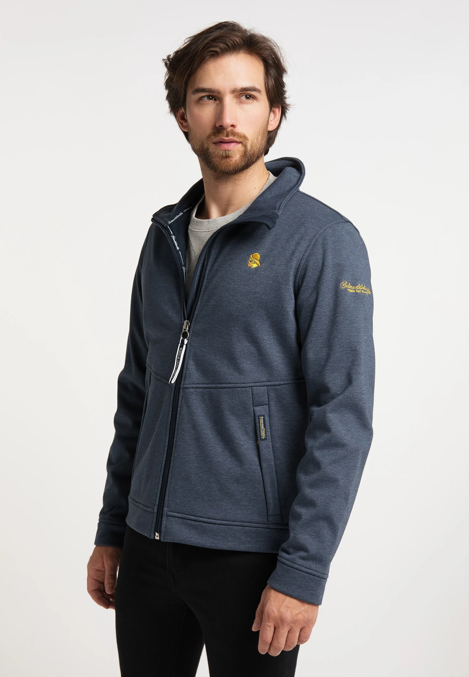 Schmuddelwedda Maire - Regenjas - Marine Melange 3 Schmuddelwedda Maire - Regenjas - Marine Melange