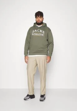 Printed Hoodie - Sweater - Light Army -About You Winkel 0e09018579dc4b55bee57f0f3b7bad97