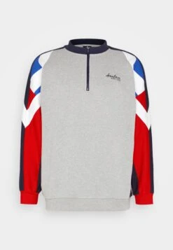 Kaotiko Crew Keoni Unisex - Sweater - Grey/Royal/Red -About You Winkel 0e2fe6bb5f614050bb958daa77c8b9e8