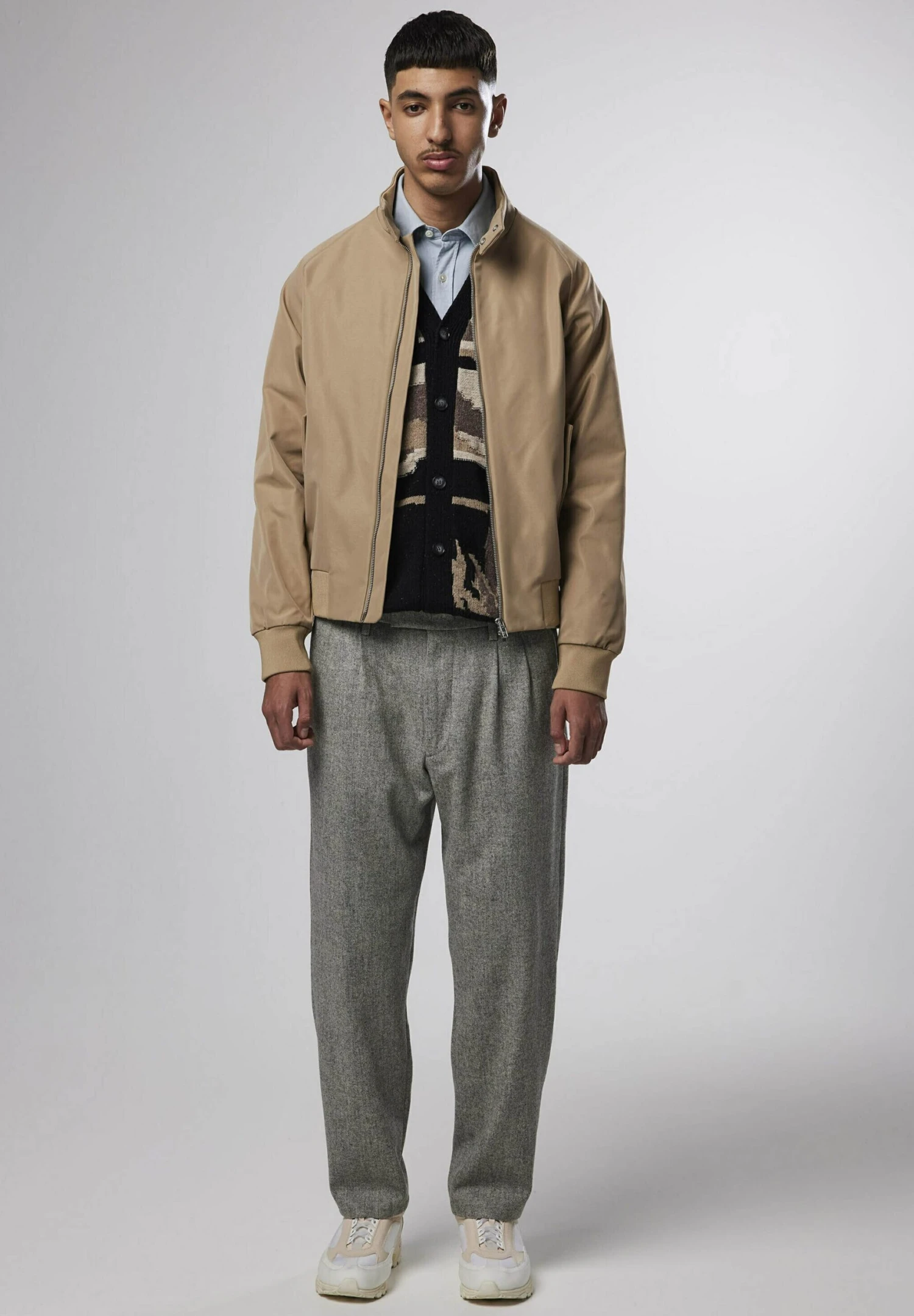 NN07 Dawson Light 1430 - Lichte Jas - Khaki 4 NN07 Dawson Light 1430 - Lichte Jas - Khaki - Afbeelding 2