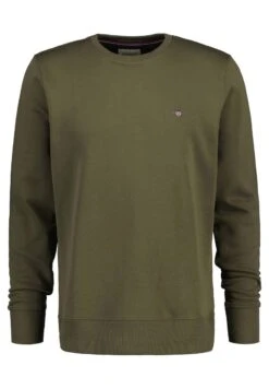 Gant Reg Shield C-Neck - Sweater - Juniper Green