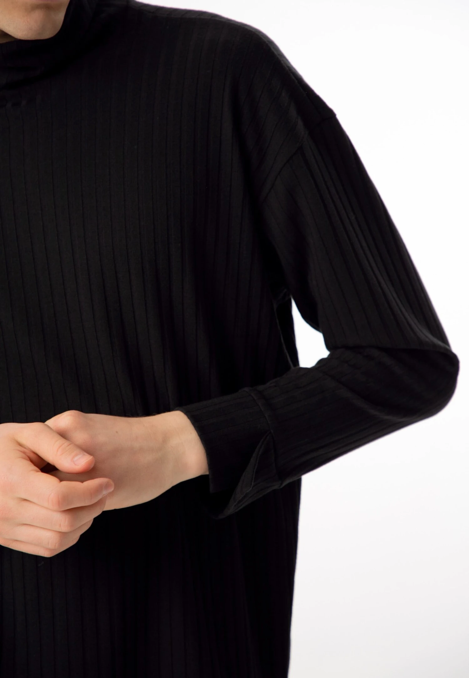 Roll-Neck - Trui - Black 7 Roll-Neck - Trui - Black - Afbeelding 5