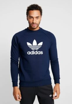 Adidas Originals Trefoil Crew Unisex - Sweater - Collegiate Navy