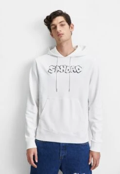 Sandro Cloud Hoodie - Sweater - Blanc