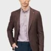 Slim Fit- Blazer - Burgundy -About You Winkel 19bb51c354e3488e88791e762dea7c14