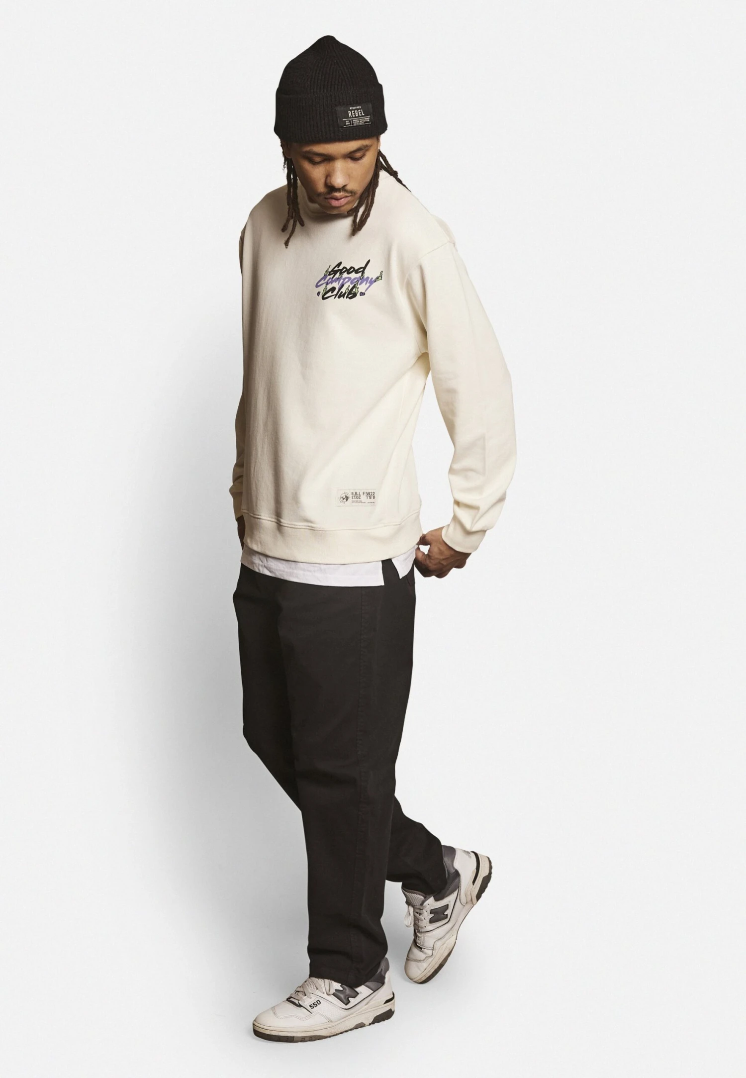 Redefined Rebel Rafael- Sweater - Pristine 6 Redefined Rebel Rafael- Sweater - Pristine - Afbeelding 4