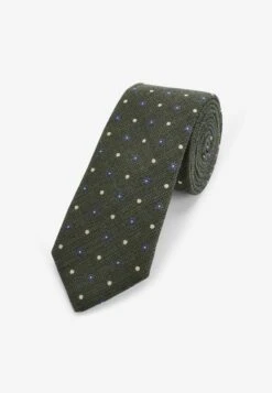 Next Signature Made In Italy - Stropdas - Green Floral Polka Dot -About You Winkel 1ec4db589dde49b6b9790fbac69360ca