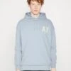 Armani Exchange Hoodie - Hoodie - Blue Fog -About You Winkel 1f8e256c7f4c4e2a99121f87a0743617