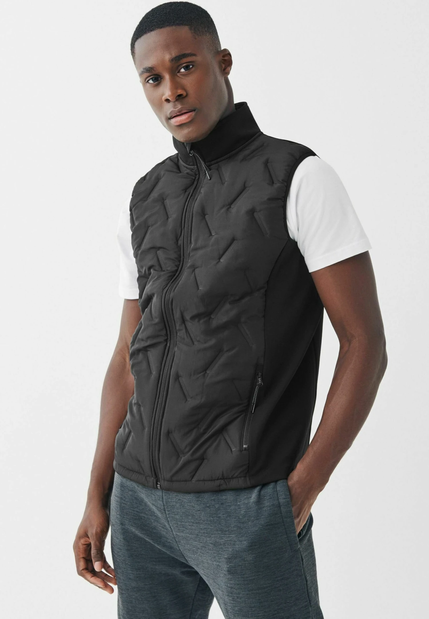 Next Active Heatseal Standard - Bodywarmer - Black 3 Next Active Heatseal Standard - Bodywarmer - Black