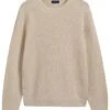 Gant Textured Crew Neck- Trui - Putty -About You Winkel 26259cd9f5de4a0d8a1d78e7c6cc55af