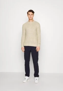 Selected Homme Slhhenry Cable Crew Neck - Trui - Oatmeal -About You Winkel 2859de8c260940548ee9ae3ace8cedb0