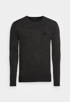 Antony Morato Slim Fit With Logoed Meta - Trui - Dark Grey Melange -About You Winkel 2df03f5bc1fa423eb12d5380825238aa