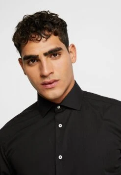 Opposuits Solid Colour - Zakelijk Overhemd - Black Knight -About You Winkel 30ab3419161b4df69d1a918491118e42