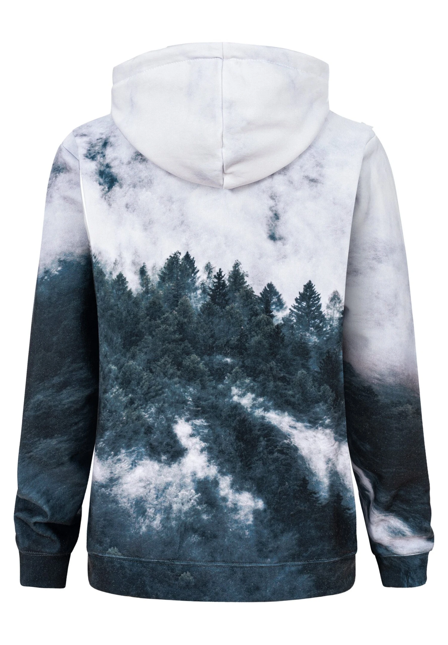 Mr GUGU & MISS GO Mighty Forest - Hoodie - Grey 4 Mr GUGU & MISS GO Mighty Forest - Hoodie - Grey - Afbeelding 2