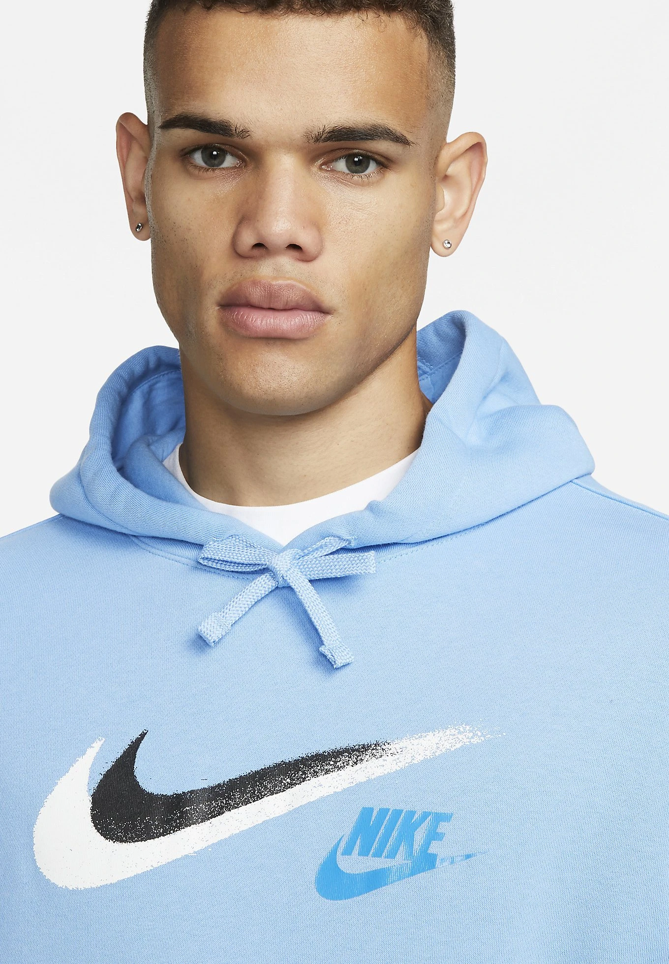 Nike Sportswear M Nsw Si Po Bb - Hoodie - University Blue 6 Nike Sportswear M Nsw Si Po Bb - Hoodie - University Blue - Afbeelding 4