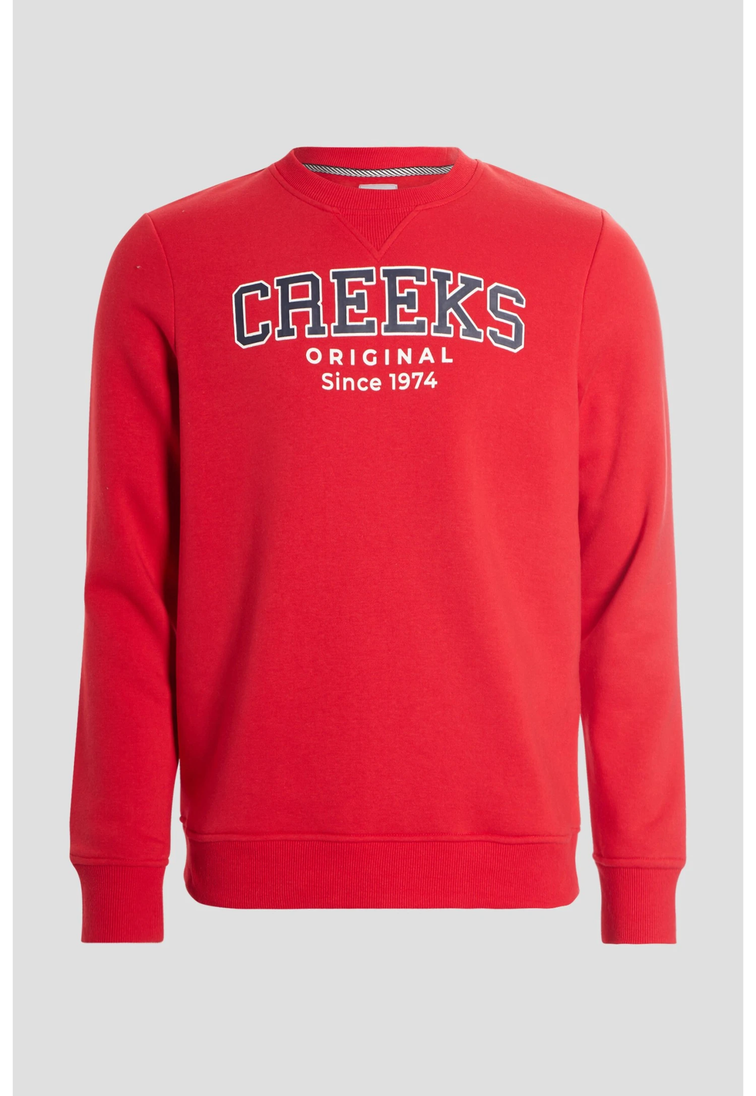 American Inspiration Fashion Cool Easy Round Ne - Sweater - Red 7 American Inspiration Fashion Cool Easy Round Ne - Sweater - Red - Afbeelding 5