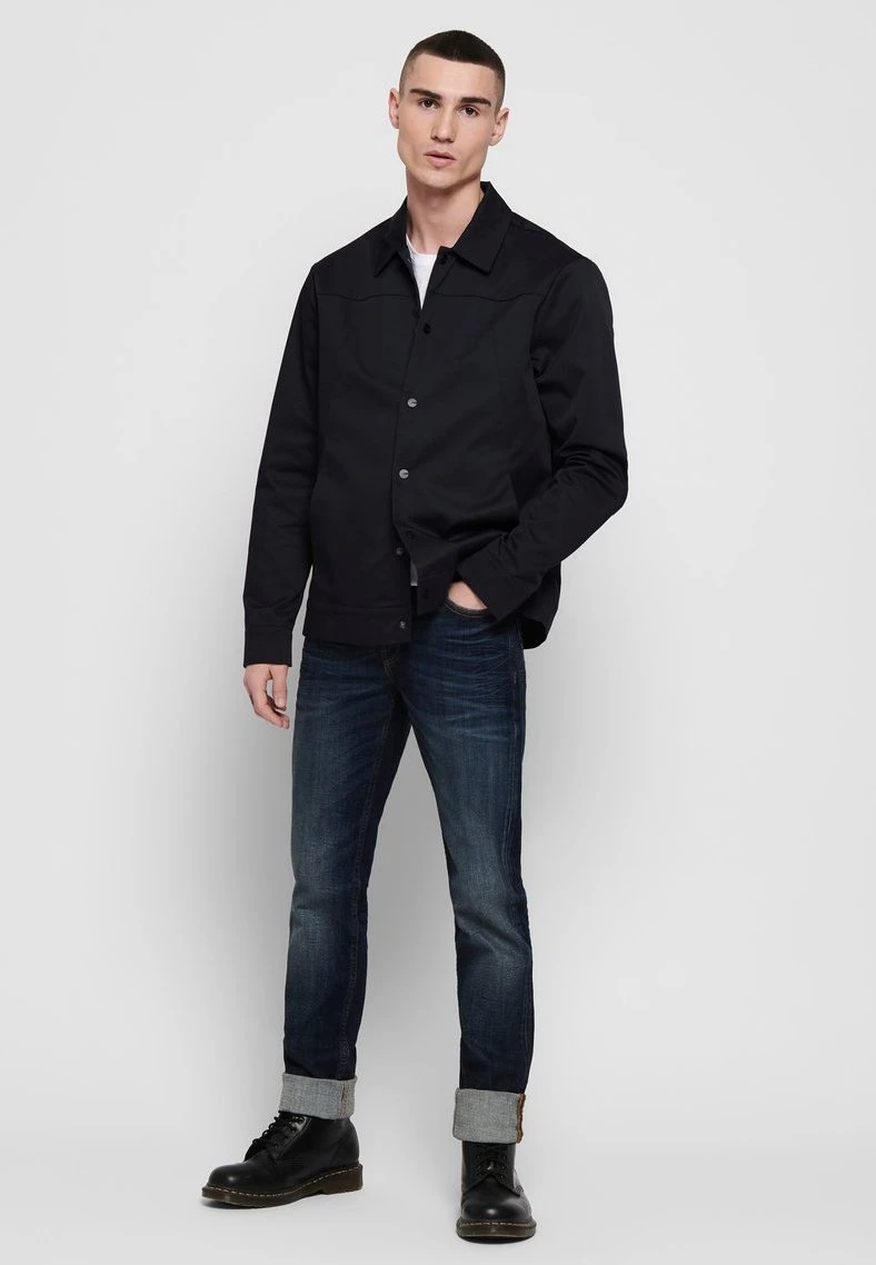 Only & Sons Lichte Jas - Blue Denim 4 Only & Sons Lichte Jas - Blue Denim - Afbeelding 2