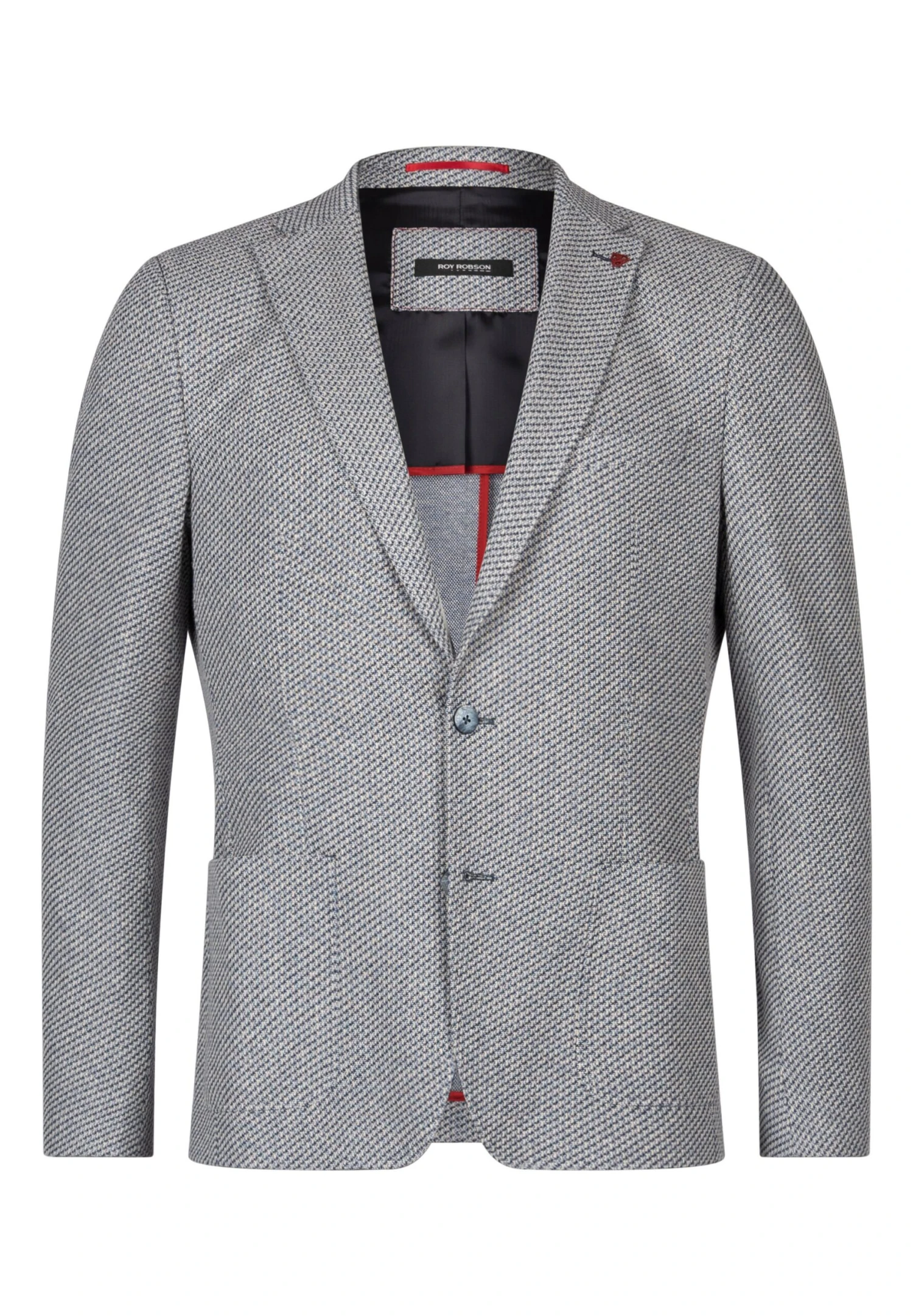 ROY ROBSON Knopf Mit Aufgesetzten Taschen - Blazer - Blau 9 ROY ROBSON Knopf Mit Aufgesetzten Taschen - Blazer - Blau - Afbeelding 7