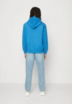 WEEKDAY Standard Zip Hoodie - Sweater Met Rits - Blue -About You Winkel 356c05db2c11405fb737f24daebcf823