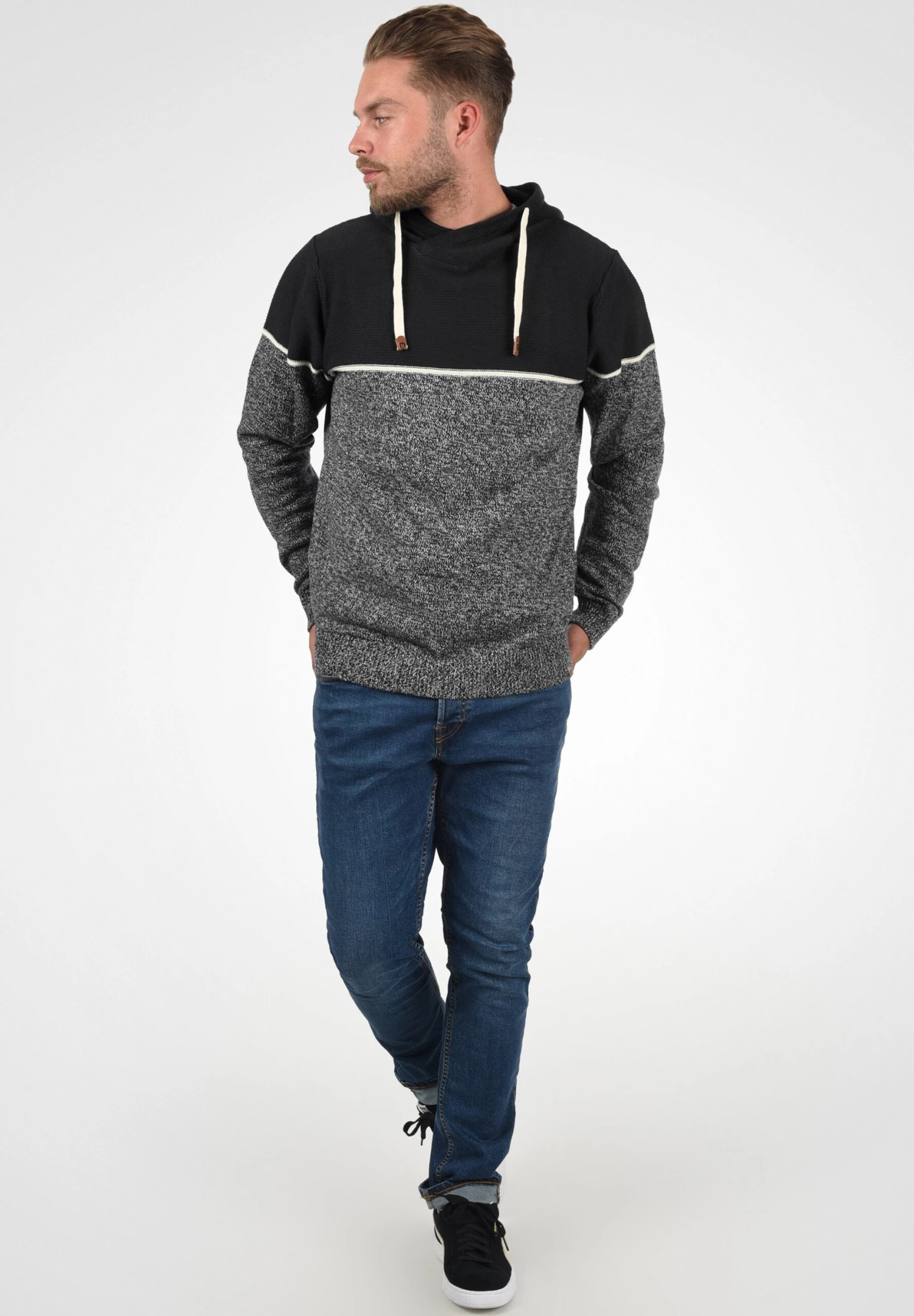 Indicode Jeans Idlynde - Hoodie - Black 4 Indicode Jeans Idlynde - Hoodie - Black - Afbeelding 2