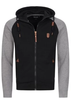 Indicode Jeans Arbutus - Sweater Met Rits - Black -About You Winkel 3a5b6c801f9f409cb68249891e3fd507