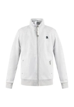 Schmuddelwedda Sweater Met Rits - Hellgrau Melange -About You Winkel 3b5f0a1a000548538f106dad11331952