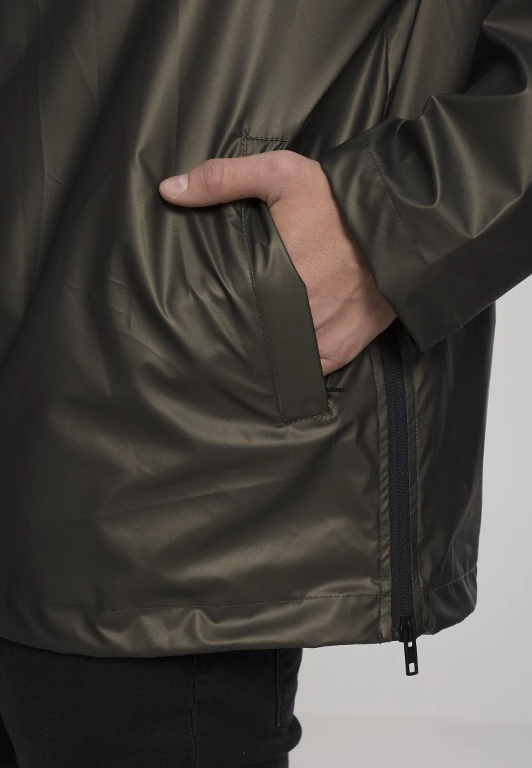 URBAN CLASSICS Lichte Jas - Olive 4 URBAN CLASSICS Lichte Jas - Olive - Afbeelding 2