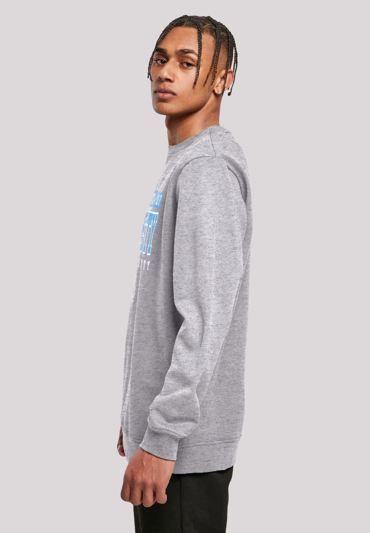 F4NT4STIC Looney Tunes Tweety Property Of University - Sweater - Heather Grey 7 F4NT4STIC Looney Tunes Tweety Property Of University - Sweater - Heather Grey - Afbeelding 5