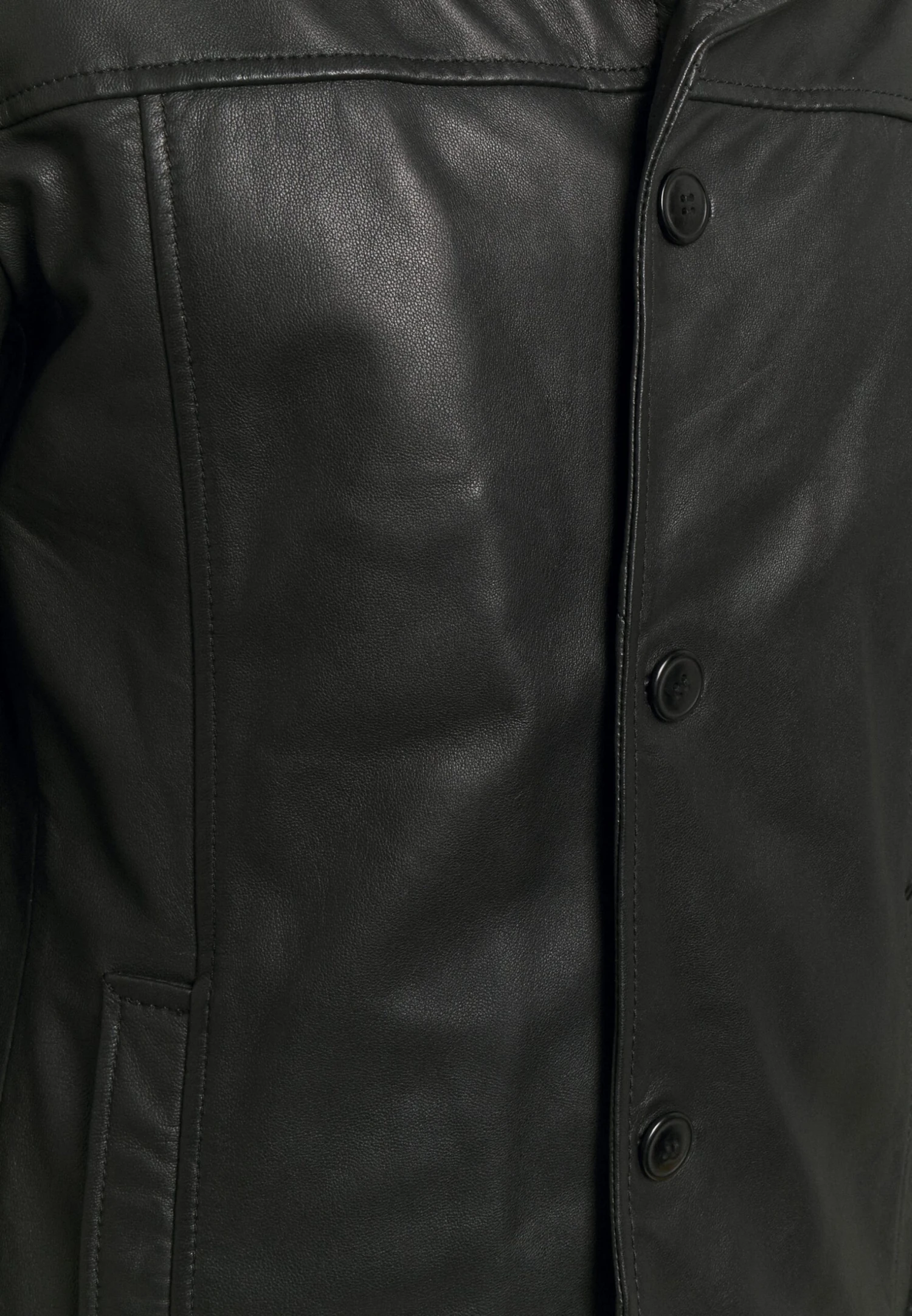 SERGE PARIENTE Nathan - Leren Jas - Black 8 SERGE PARIENTE Nathan - Leren Jas - Black - Afbeelding 6