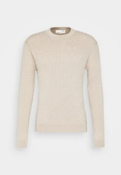 Selected Homme Slhmadden Cable Crew Neck - Trui - Fog Melange -About You Winkel 4208cdadc03b4c19a27a723c6258678b