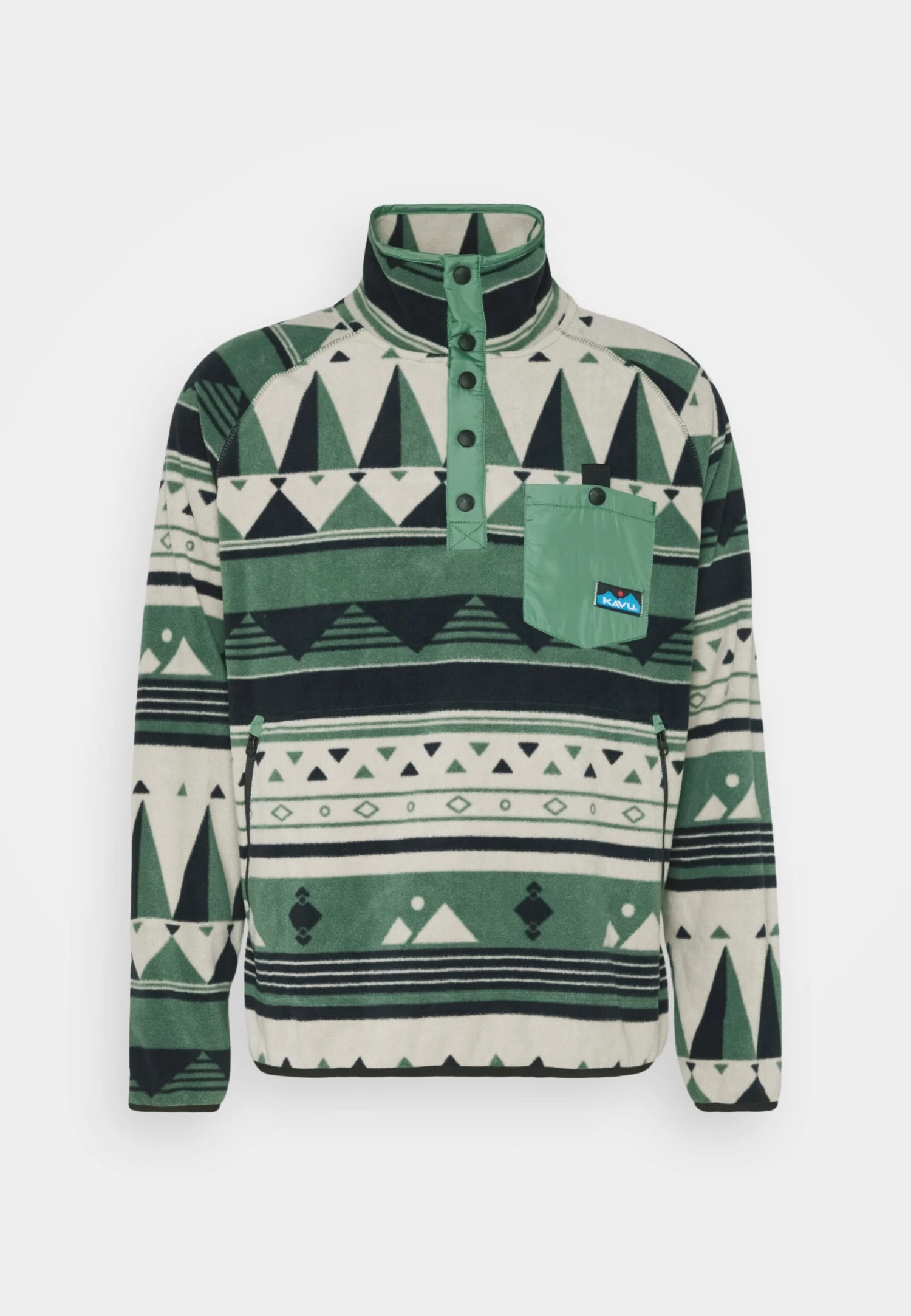 KAVU Sodilog - Fleece Trui - Green 7 KAVU Sodilog - Fleece Trui - Green - Afbeelding 5