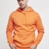 URBAN CLASSICS Organic Basic Hoody - Hoodie - Orange -About You Winkel 489347625a0741148192d7b709ddb707
