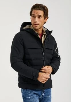 POLO CLUB Hooded Osvald - Winterjas - Black -About You Winkel 49b1e52c972840659e03408a9d511679