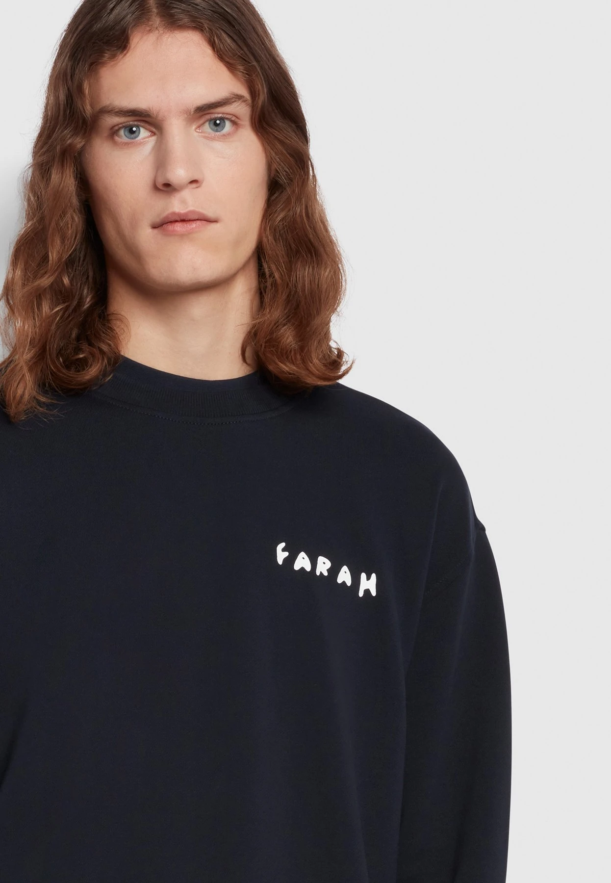 Farah Graphic - Sweater - True Navy 6 Farah Graphic - Sweater - True Navy - Afbeelding 4