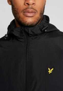 Lyle & Scott Through Hooded - Lichte Jas - Jet Black -About You Winkel 4bc515c0044e40be9411951f373da9d1