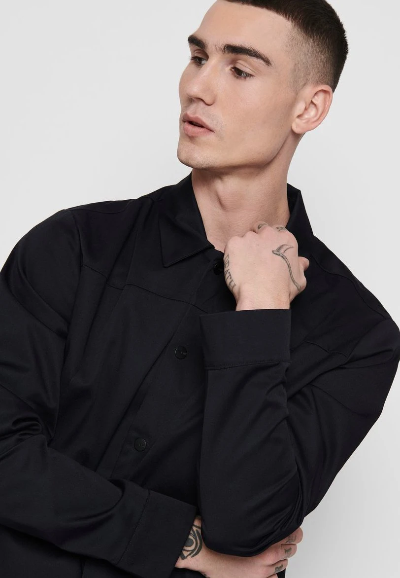 Only & Sons Lichte Jas - Blue Denim 6 Only & Sons Lichte Jas - Blue Denim - Afbeelding 4