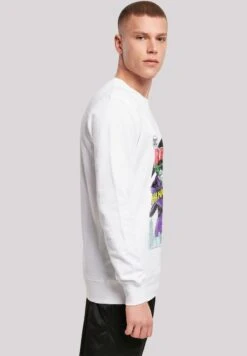 F4NT4STIC Dc Comics Batman Joker Playing Card Cover - Sweater - White -About You Winkel 50114a9a512c496f81f053e05af2d2dd