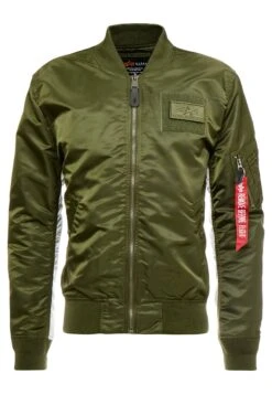 Alpha Industries Custom - Bomberjacks - Dark Green -About You Winkel 52ccccc63ba54795abac262aa6caffd6
