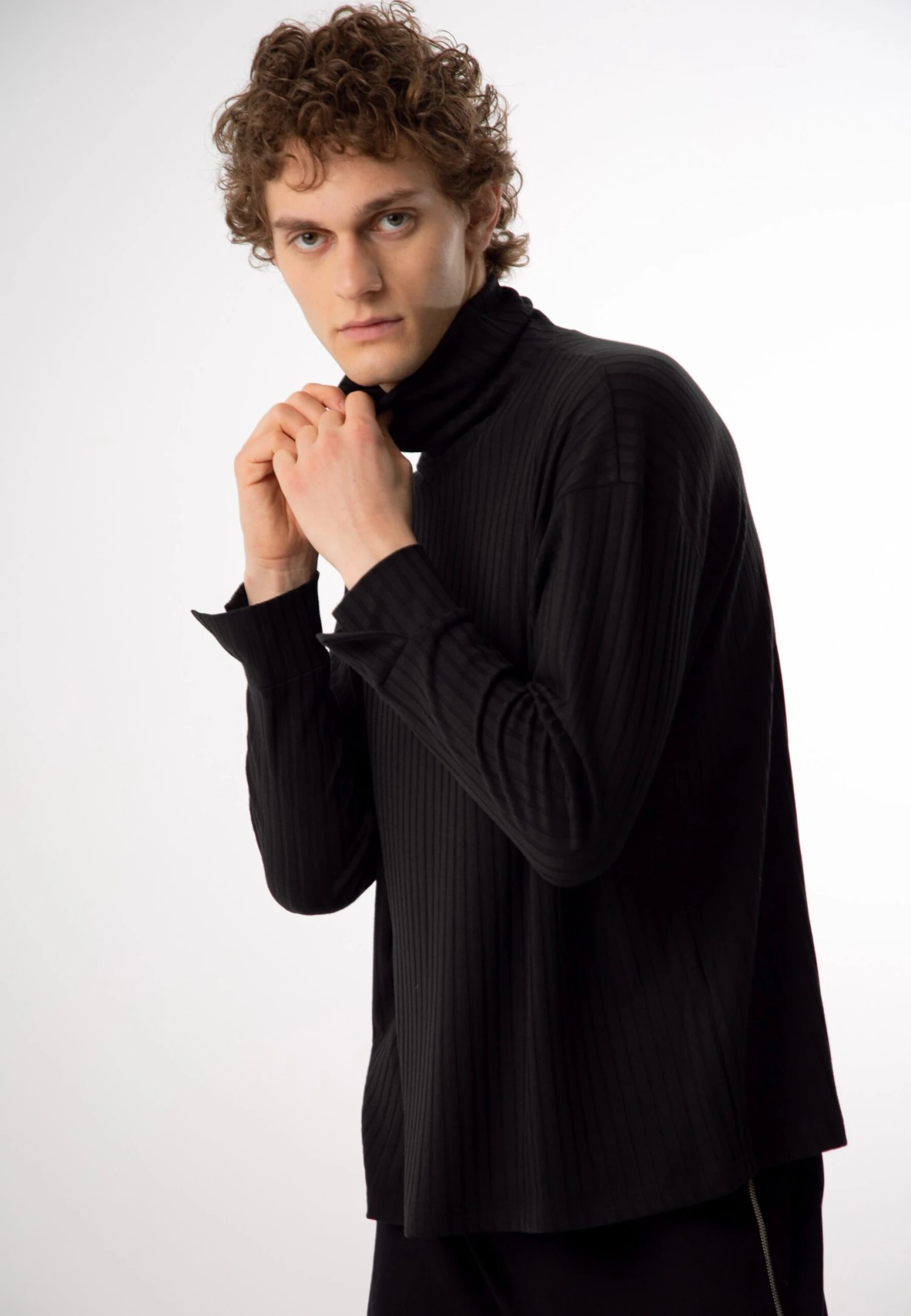 Roll-Neck - Trui - Black 9 Roll-Neck - Trui - Black - Afbeelding 7