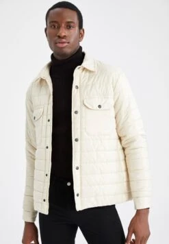 DeFacto Slim Fit - Jas - Beige