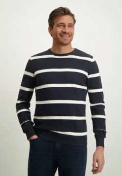 With Shoulder Closure - Trui - Midnight Greige