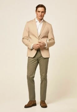 Hackett London Perfect Tencel Cc - Blazer - Tan -About You Winkel 61f1646d9c0646af899582b3689d5019