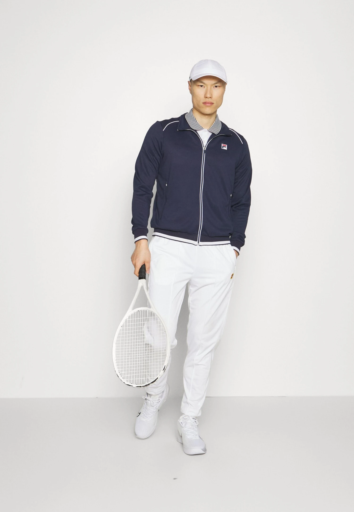 Fila Jacket Ben - Sweater Met Rits - Navy 4 Fila Jacket Ben - Sweater Met Rits - Navy - Afbeelding 2