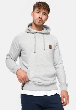Indicode Jeans Litcham - Hoodie - Ltight Grey Mix
